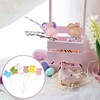 6Pcs Easter Floral Picks Artificial Easter Bunny Flower Arrangement Sprays