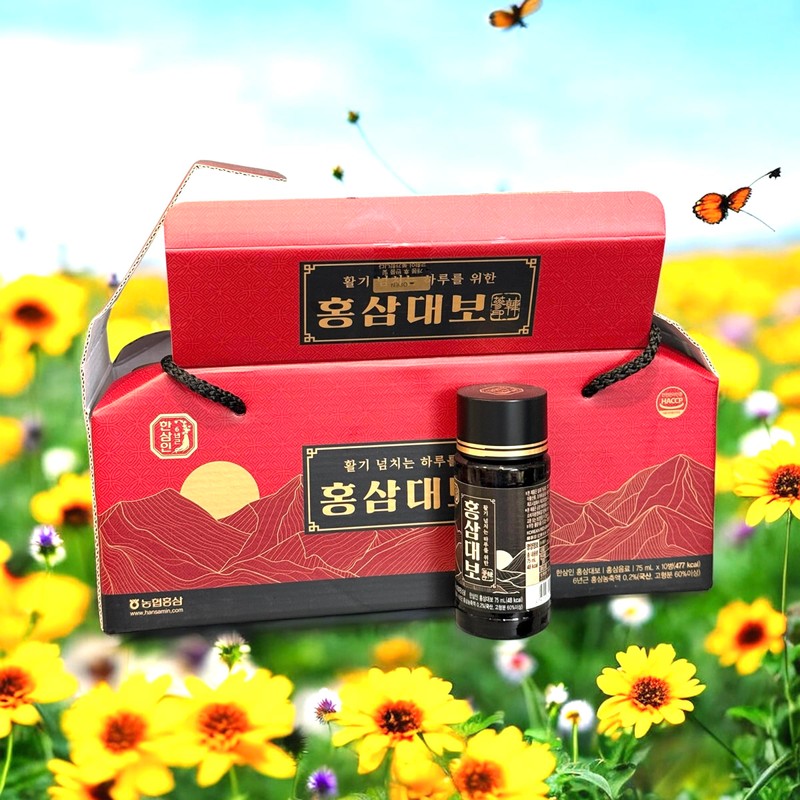 Combo - Red Ginseng Drink and Ginseng Drink with Root