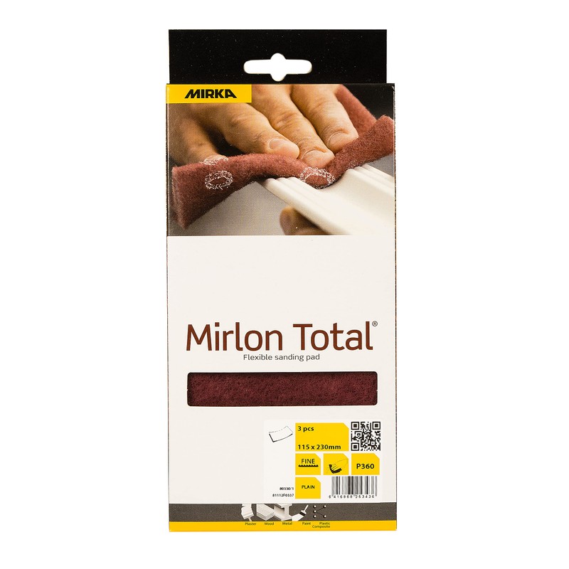 Mirka Mirlon Total Non-Woven Abrasive pads / Very Fine 360