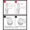 1.5" Tub Drain Extractor and Heavy Duty Tub Drain Remover