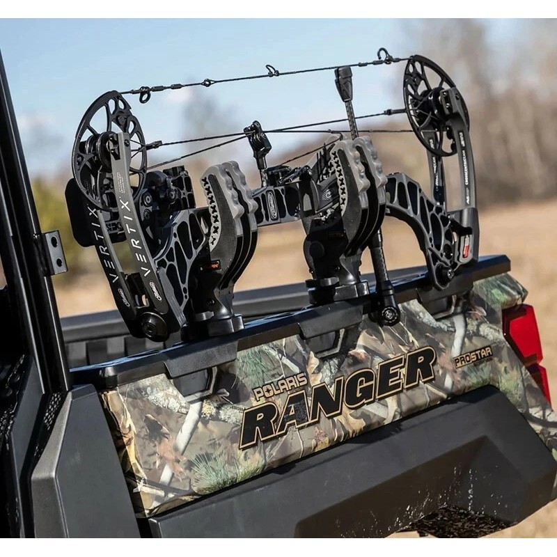 Kolpin Adjustable Tool Gun Bow Grip Holder Rack for Lock/Ride