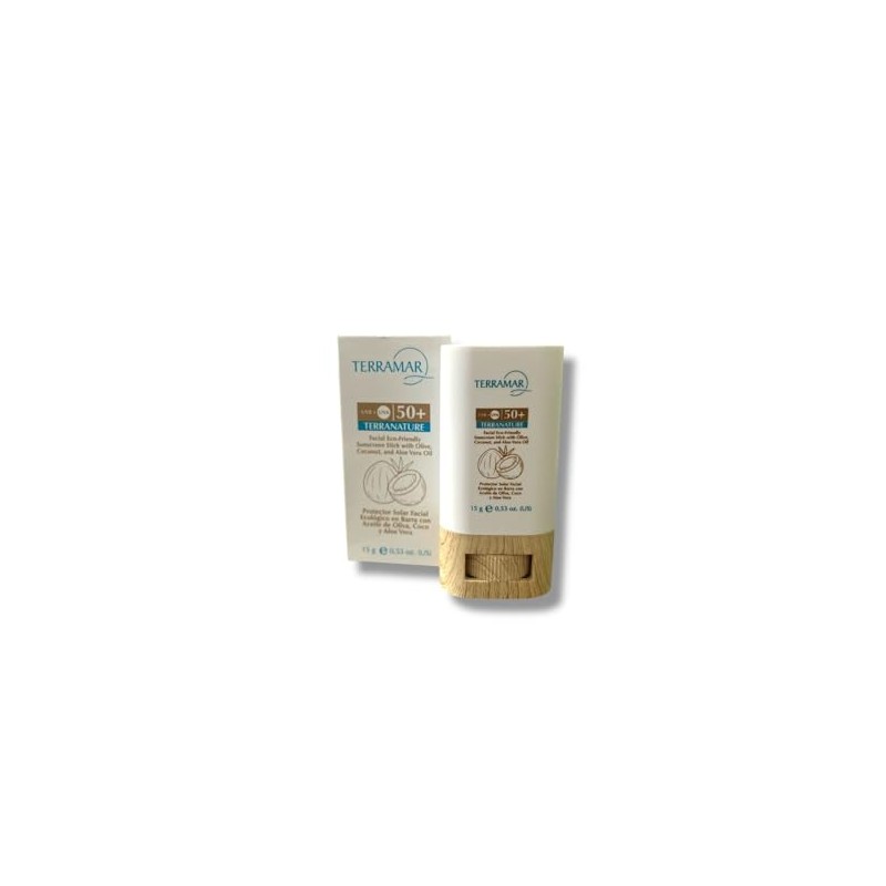 TERRAMAR TERRANATURE PROTECTOR SOLAR FACIALECOLÓGICO EN BARRA CON ACEITE DE