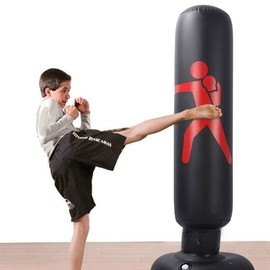 Home boxing sandbag, standing children's gym heavy bag, air rubber sandbag, punch bag, roly-poly / 가정용 복싱 샌드백 스탠딩 어린이 체육관 헤비백 에어 고무 샌드백 펀치백 오뚝이