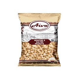 AIVA Roasted and Salted Peanuts Premium Grade Quality (1 LB)