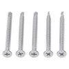 200Pcs Self Drilling Screw Cross Countersunk Head 410 Stainless Steel
