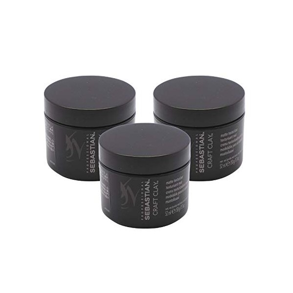 Wella Sebastian Craft Clay, 1.8 oz (50 g) x 3