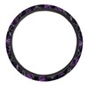 SEANATIVE Purple Camo Hunting Car Steering Wheel Cover Universal Car
