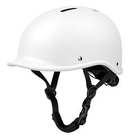 LeapBeast Bicycle Helmet, City Helmet, Retro Helmet, Lightweight for Everyday Use, Skating, BMX Riding or Longboarding, Children, Teenagers and Young Adults (White, S)