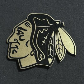 Iron On Patch Chicago Blackhawks For  Backpack Snapback And More 2.5”
