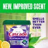 Cascade Platinum Plus Dishwasher Pods, Dishwasher Detergent, Dish Detergent Soap,