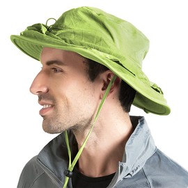 Peicees Head Net Hat for Men Women Adventure Fishing Hat Safari Hat for Hunting Camping Hiking