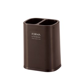 Aspel Forma Chopstick Stand with Partition, Brown