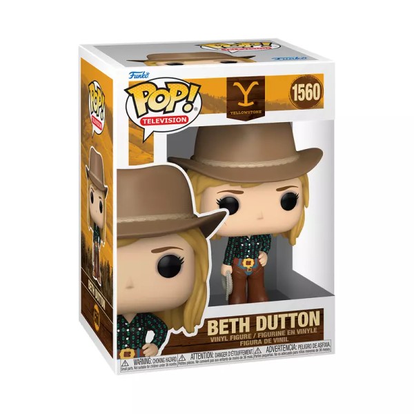 Funko Pop! Beth Dutton with Lasso 1560 Yellowstone TV Show