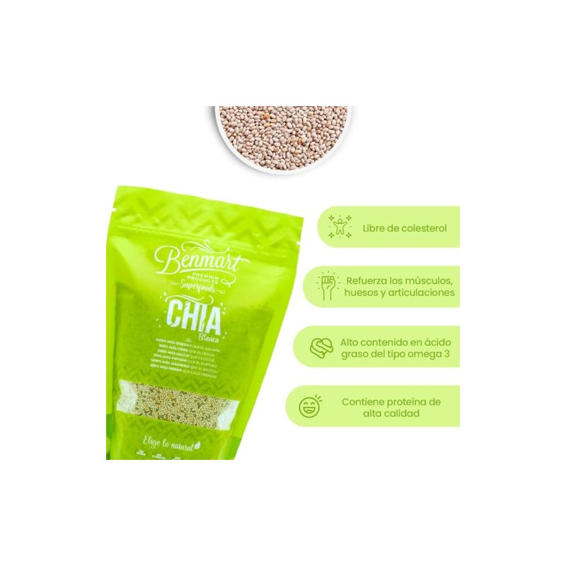Chia Blanca Premium, 350Gr.