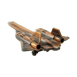 TreasureGurus, LLC Lockheed SR-71 Blackbird Jet USAF Die Cast Model Pencil Sharpener Military Gift