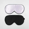 townssilk townssilk 2 pcs 100% Silk Sleep mask with Adjustable
