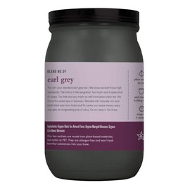 Paromi Tea Earl Grey Black Tea, 15 Pyramid Tea Bags (Pack of 6)