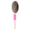 Mixed Bristle Oval Hair Brush w/Soft Touch handle for Frizz-Free,