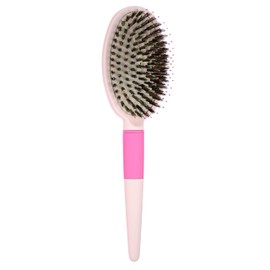 Mixed Bristle Oval Hair Brush w/Soft Touch handle for Frizz-Free, Voluminous Hair | Professional Hair Brushes For Women
