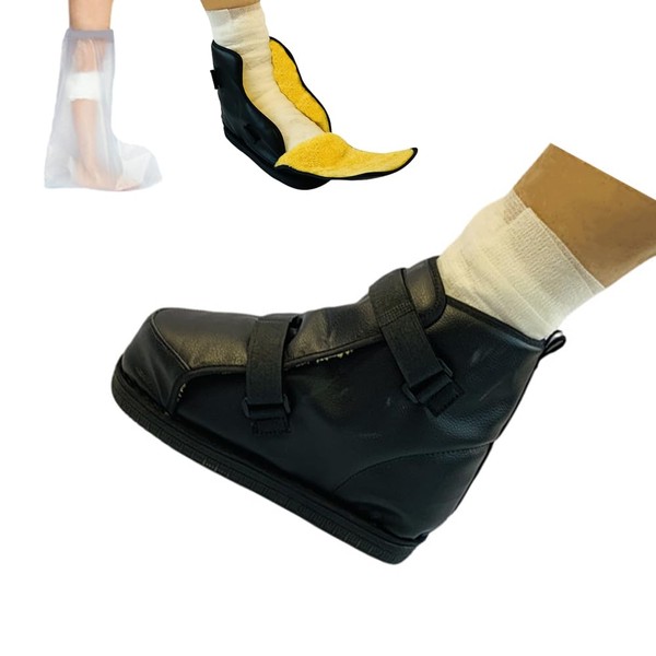 DURASIKO Unisex Offloading Post Op Shoe with Adjustable Straps,Medical Walking