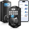 TEEHO TE012W WiFi Smart Lock, Fingerprint Door Lock with Built-in