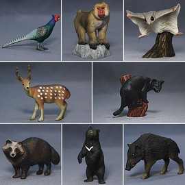 minityuapuranetto Vol. Funnel 8 – Endlessly Animal Figure in the World – Set of All 8 Kinds eiko- Prize