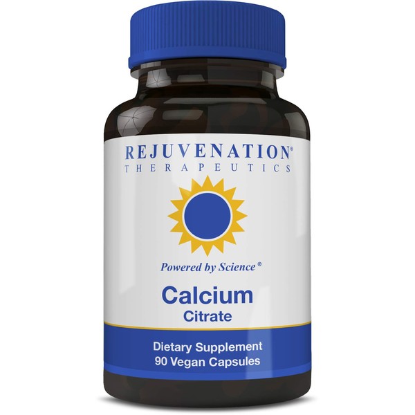 Rejuvenation Therapeutics Calcium Citrate, 90 Vegan Capsules