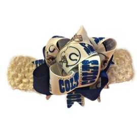 Colts Girl Boutique Bow Crocheted Headband