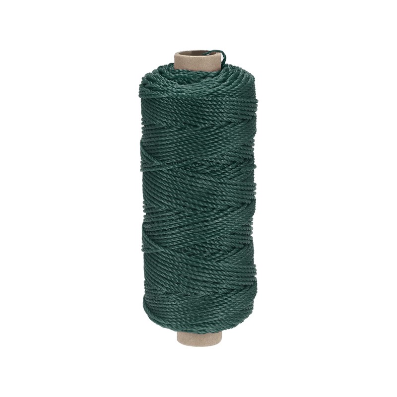 sourcing map Twisted Mason Line Nylon Twine String Cord Dark