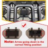 Sidi Led Front Grill Grille Lights for 2024 2025 Jeep
