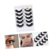 Outanaya 5 Pairs False Eyelashes Makeup Lash Decors for Party