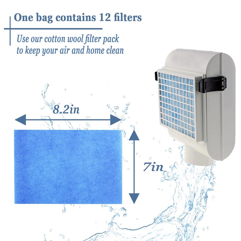 Polyester Dryer Vent Filters Replacement for Better Vent Indoor Dryer