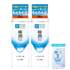 Hada Labo Rohto Hada Labo Lotion Gokujyun Hyaluronic Acid Sensitive Skin Bottle 170mlx2
