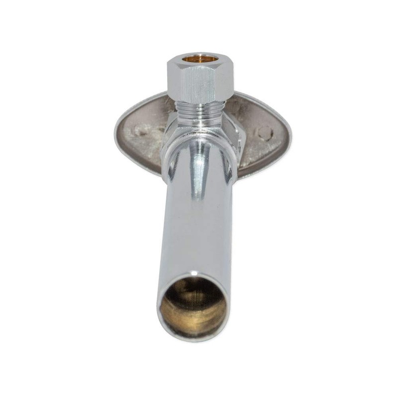 Eastman Multi-Turn Angle Stop Valve with Extension, 1/2 Inch Sweat
