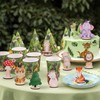 GANGBARU 12 Pcs Woodland Animals Wooden Table Centerpiece Cute Forest