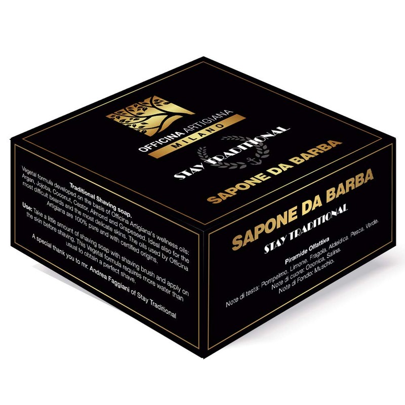 OFFICINA ARTIGIANA MILANO Stay Traditional Shaving Soap, 150 ml