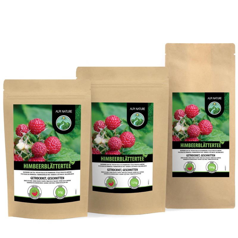 Raspberry Leaf Infusion (50g, 1.8oz), Raspberry Leaf Tea, Cut Raspberry
