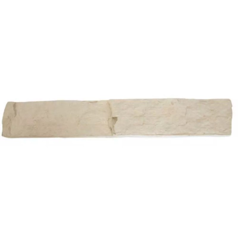 Cast Natural Cream Manufactured Stone Lintel 48-in x 6-in x