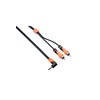 Bespeco SLYMPR300 3 m 1 Stereo Jack 90 Degree to