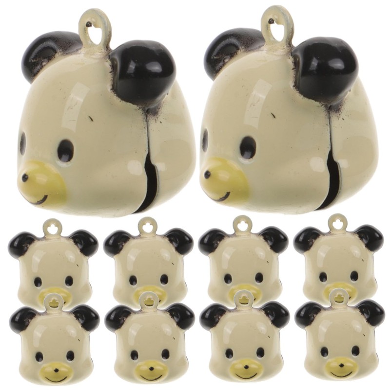 Kisangel 5sets Collar for Dog Bell Metal Dog Collar Accessory