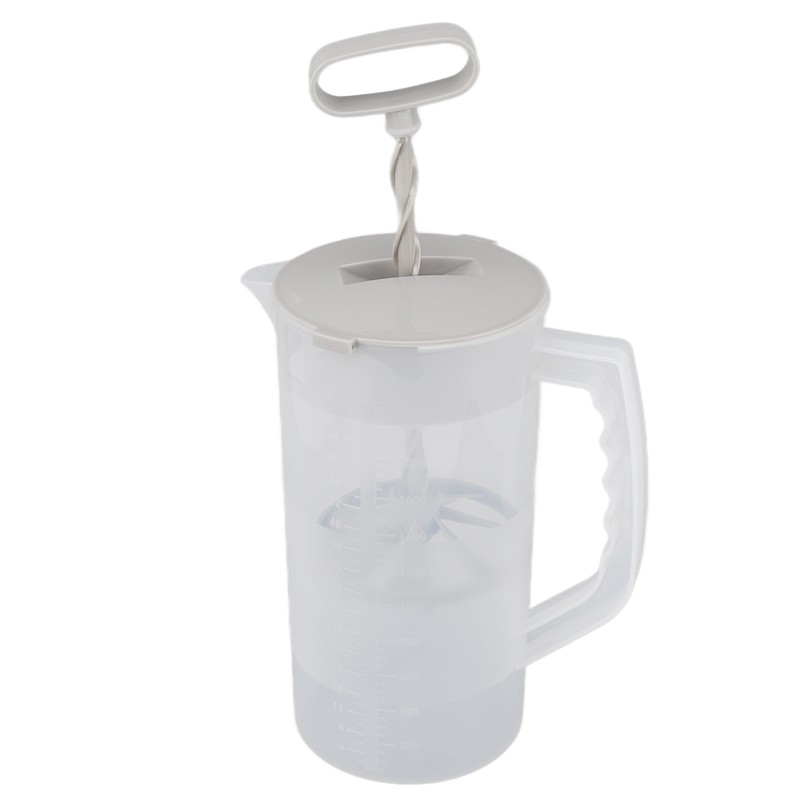 2000ML Manual Juice Extractor Blender Clear Scale Tight Lid Manual