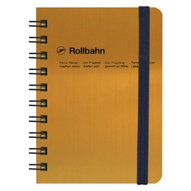 Delphonics Rolburn Memo with Pocket Metallic Mini (Gold)
