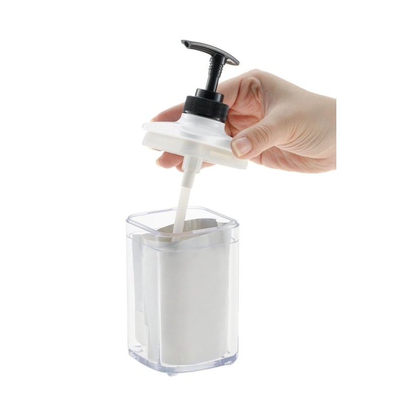 Richell Dispenser SQ Mini Foam Type "Hayuru" Yellow