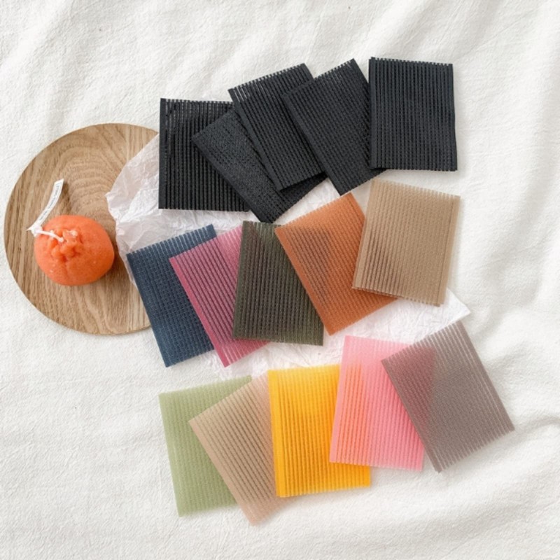 Lunari Hair Closure Sheet, Set of 10, Bangs Fixed, Non-Tracing,