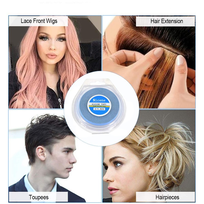 Cinta de soporte frontal de encaje para pelucas, Toupee, piezas