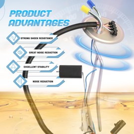 Fuel Sending Unit Fit for 1994-1997 Ford F250 F350 7.3L Diesel Front OE FMSU-9DE, FMSU9DE Midship Fuel Tank-Fuel Pump Hanger, Position : Side Tank