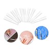 IWOWHERO 50Pcs Eyelash Tweezers Protective Covers Lightweight Tweezers Tip Caps