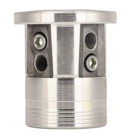 Cabezal de Corte de Césped Universal, Desbrozadora Mecánica de Aluminio, Cabezal de Deshierbe para Patio Trasero, Refuerzos para Jardín, Accesorios