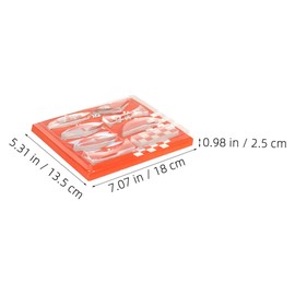 Didiseaon Physics Experiment Set Prism Lens Convex Lens Kit Optics Educational Equipment for Science Classroom