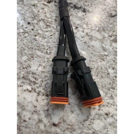 A-LAB Dual Output Deutsch DT Adapt Connector Splitters Y split 2 pin 16 AWG